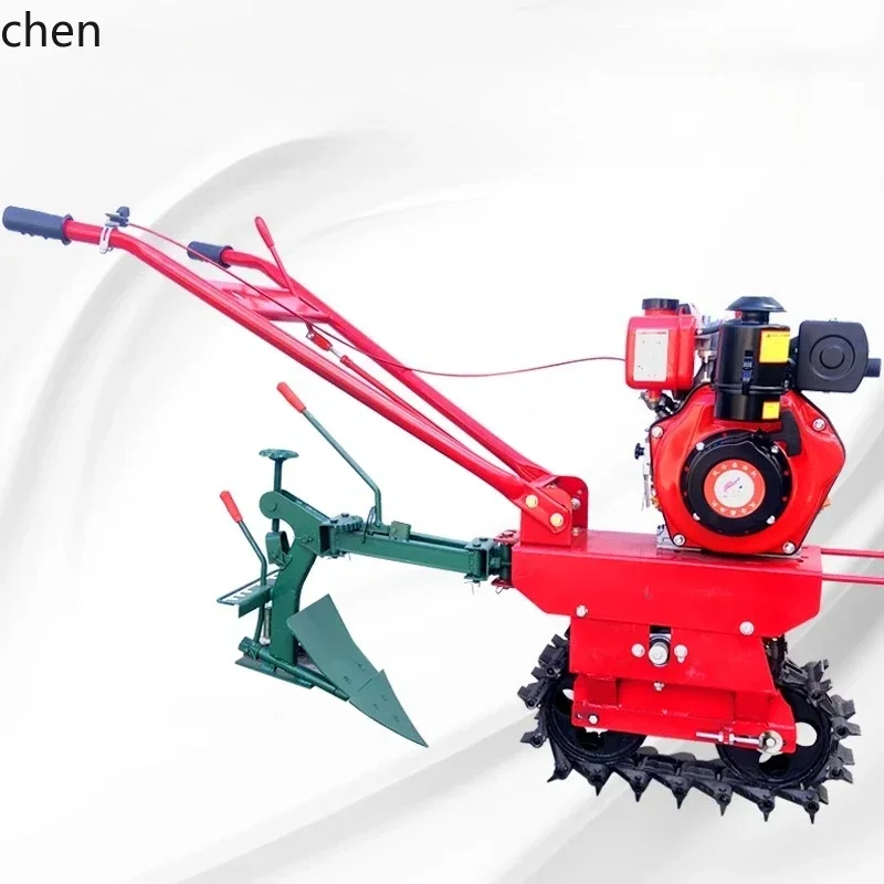 YY-  chain-rail single wheel plowing and half plowing trenching fertilization seeder