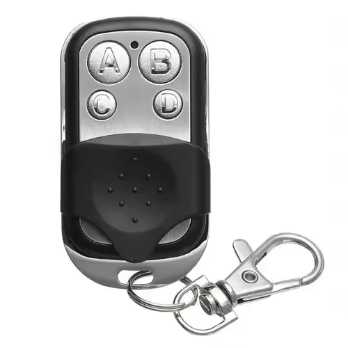 Garage Door Gate Opener Duplicator 4-Button Metal buttons 433MHz Universal Clone Fixed Learning Rolling Code Gate duplicator - Image 6