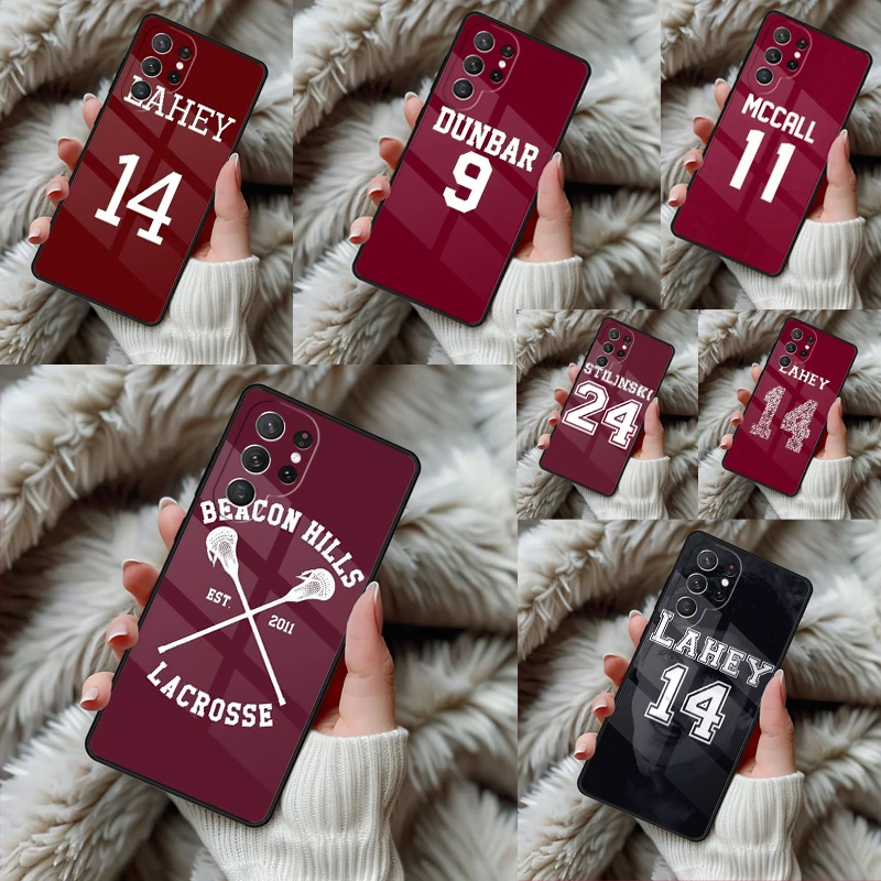 Teen Wolf Stilinski 24 Phone Case For Samsung Galaxy S24 S25 S26 Ultra S22 S23 Plus S21 S20 FE Note10 TPU Cover