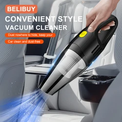 Araba Elektrikli Süpürge Çok Fonksiyonlu Ev Temizleme Makinesi 120W 95000PA Yüksek Güçlü Ofis Yüksek noktalı Halı Temizleme Makinesi