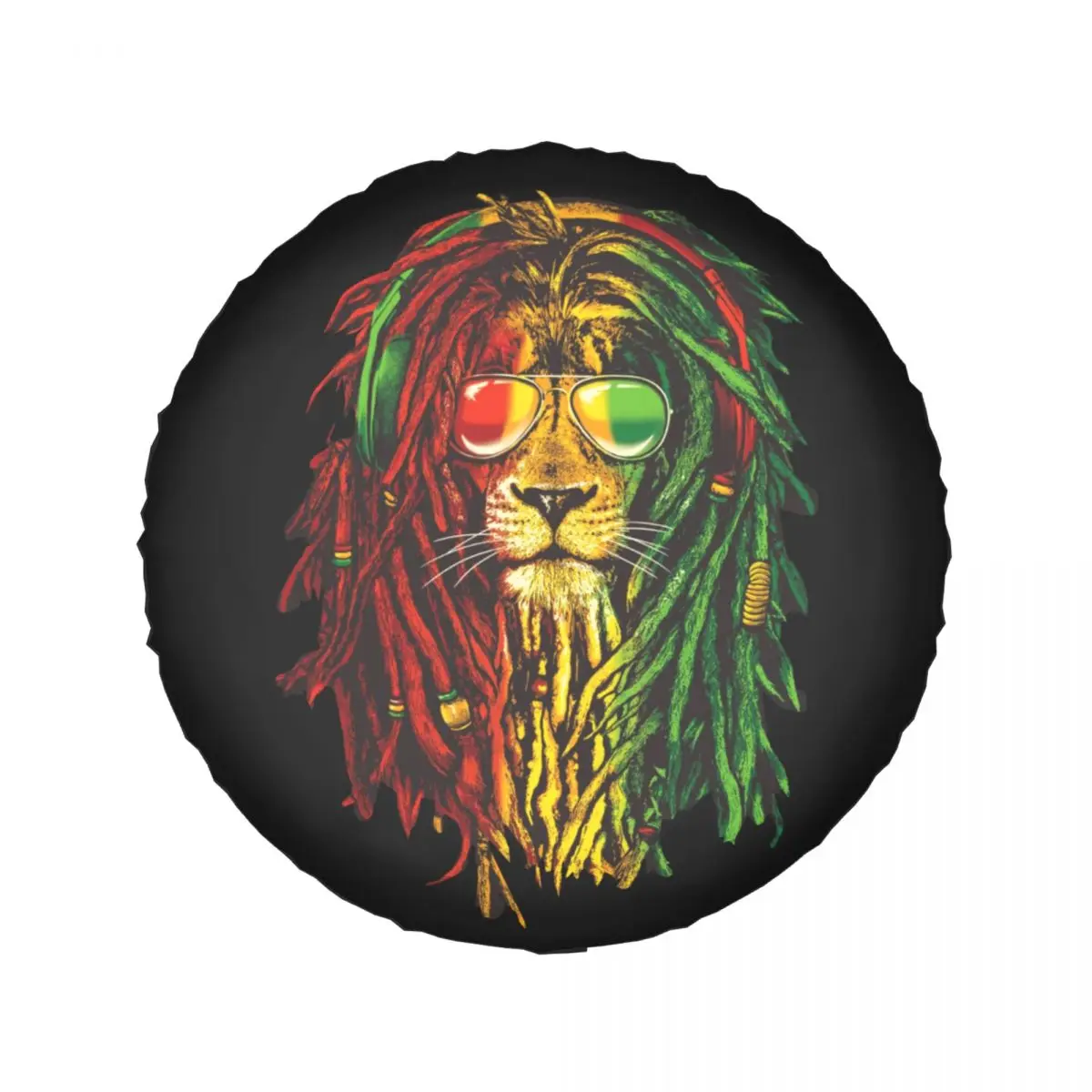 Rasta Lion Spare Wheel Tire Cover Case Bag Pouch for Jeep Pajero Waterproof Dust-Proof Vehicle Accessories 14