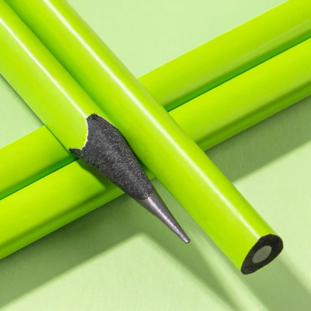 For For Liangzhi Graphite Pencils Wooden Stationery Triangular Green Black Writing Drawing Kids Primary School Learning Supplies