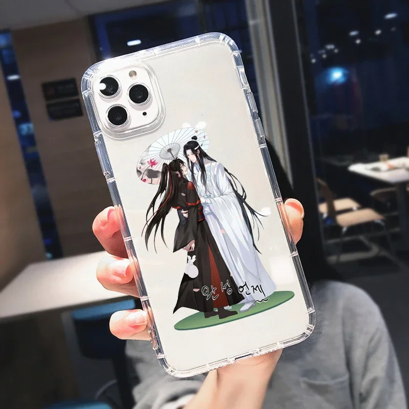 Anime Grandmaster Mo Dao Zu Shi MDZS Phone Case for iPhone 15 14 13 12 11 Pro Max 14 Plus X Xs Max XR 8 7 Plus Soft Cover Fundas