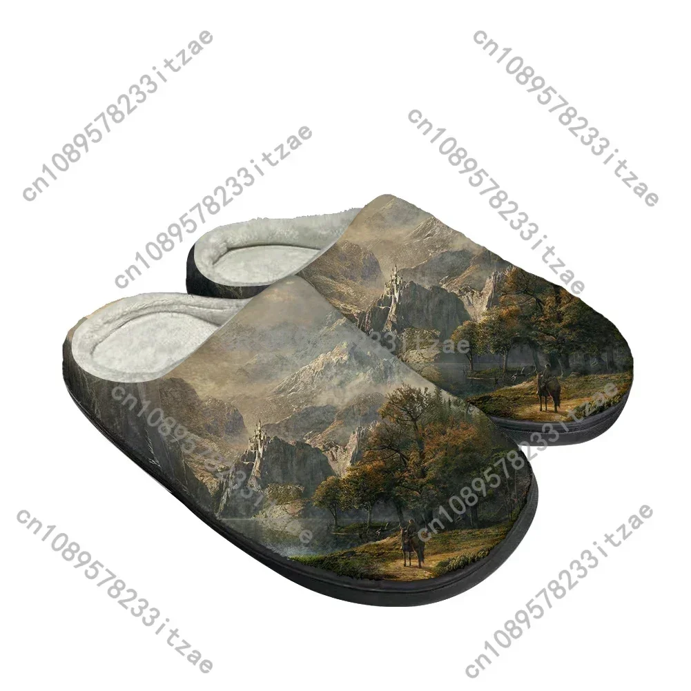 Hot Fashion Adventure Cotton Custom Slippers Mens Womens Teenager Plush Casual Keep Warm Shoes Thermal Comfortable Slipper