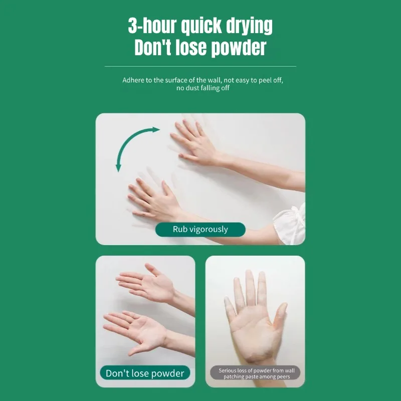 100 جرام وكيل إصلاح الجدار مقاوم للماء جدار مغسلة الكراك إصلاح كريم صالح Mouldproof التجفيف السريع التصحيح استعادة أداة المنزل