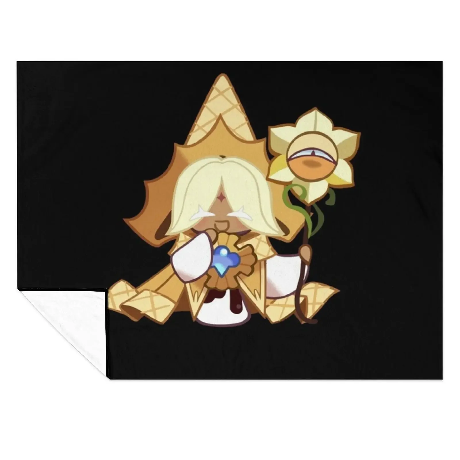 

Pure Vanilla Cookie Cookie Run Kingdom Classic Throw Blanket Blankets For Bed halloween Shaggy Soft Beds Blankets