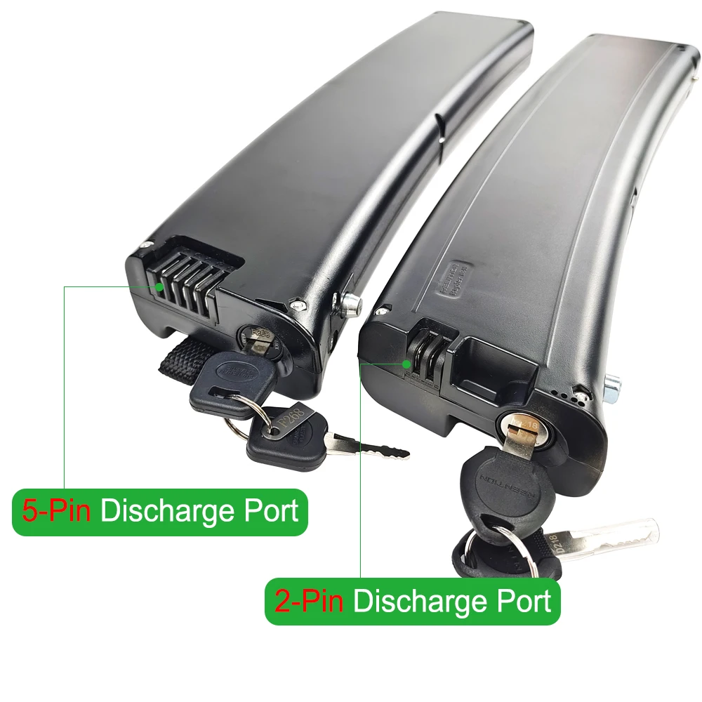 36V Ebike Battery Pack Scimitar Electric Folding E-bike battery 7.8Ah 9.6Ah 10.5Ah Curved Shape battery for VeeBike F7 Reention