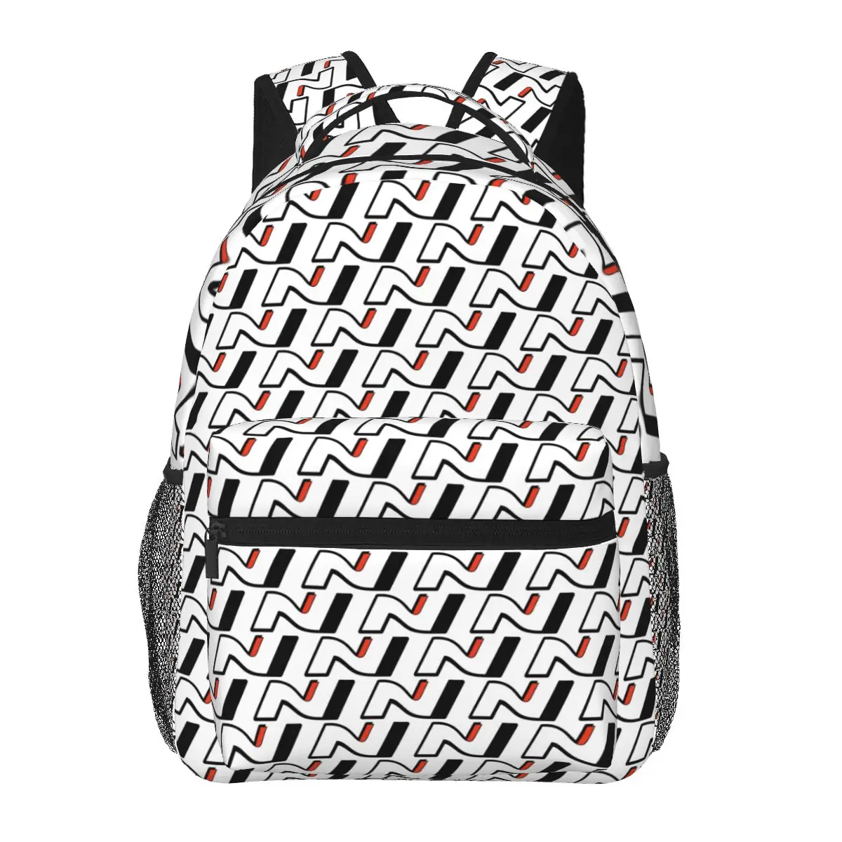 

N Performance Logo Student Backpack School Bag Hiking Travel Daypack for Men Women Fashion Bookbag Shoulder Bags