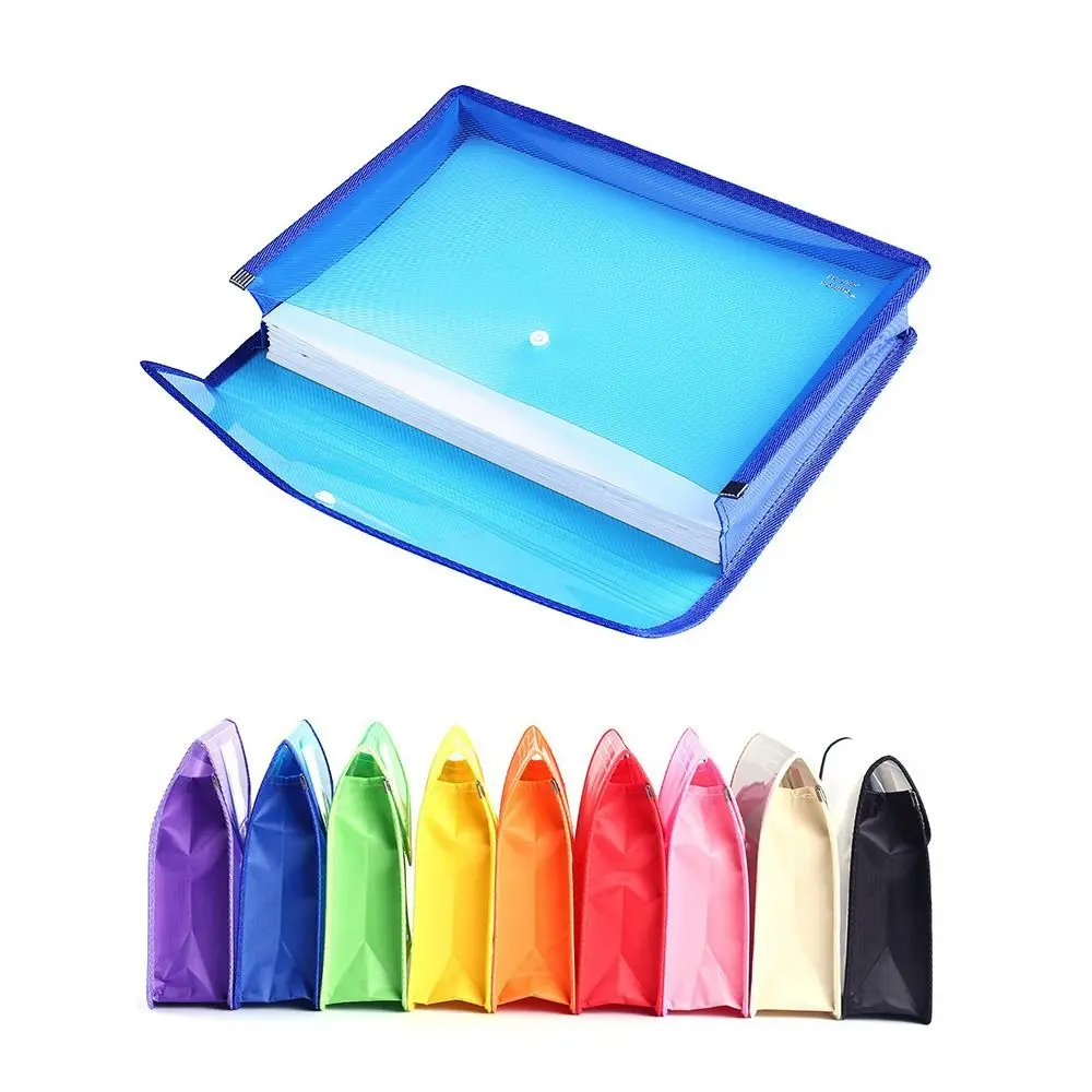 

Durable Waterproof Stationery Storage Pouch A4 File Folders Envelope Folder Document Bag File Organizer