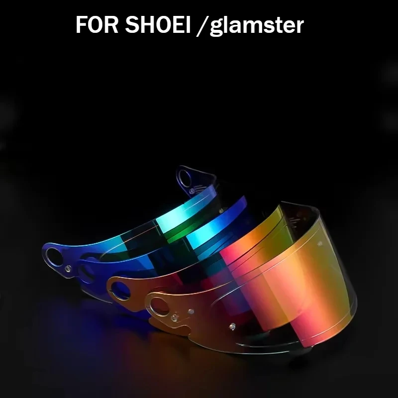 

Helmet Visor for SHOEI Glamster Full Face Motorcycle Lens Uv Protection Waterproof Shield Capacete moto sunglass