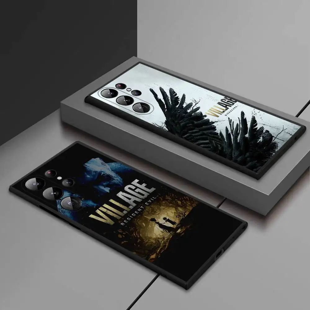 Чехол для телефона R-Residents Evils Villages для Samsung Galaxy S25 Ultra S22 S23 S24 Ultra S21 S20 5G Защитный мягкий силиконовый чехол из ТПУ Fun