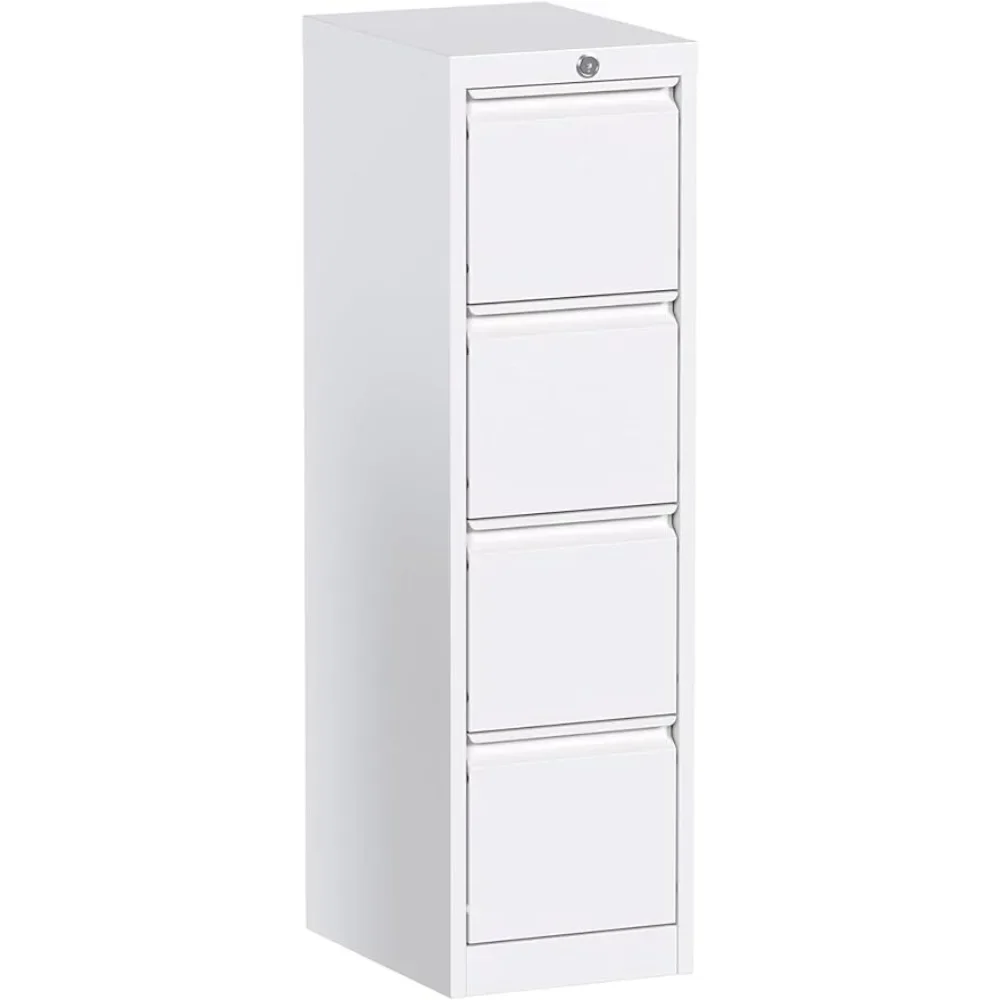 Office Accessories Assembly Required Filing Cabinet With Drawers Storage Cabinet for Hanging Files/A4 Size File Cabinets White