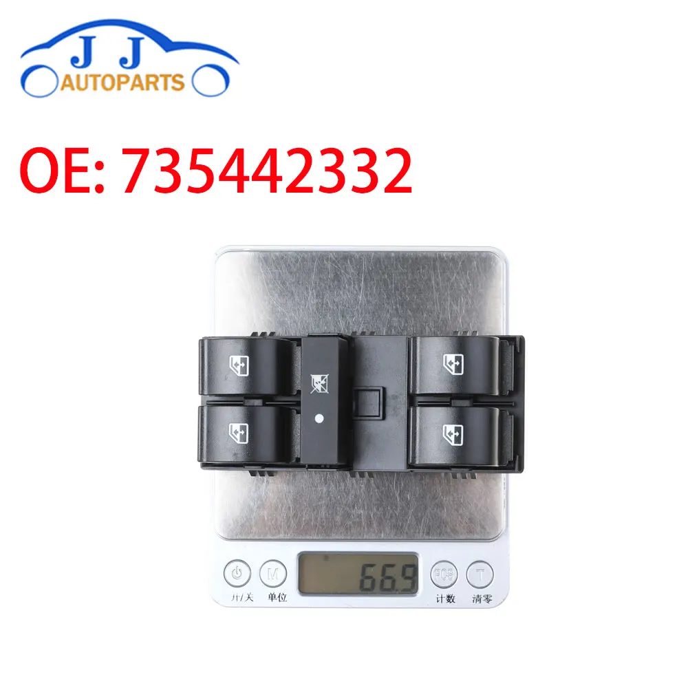 8 Pins Electric Power Window Switch 735442332 735441024 100237722 For Fiat Linea 2007-2017 Car Accessories