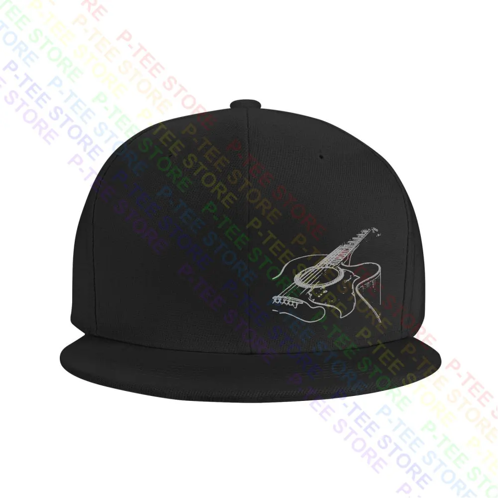 

Think Out Loud Apparel Acoustic Guitar Musician Guitar Player Baseball Cap Snapback Caps Knitted Bucket Hat