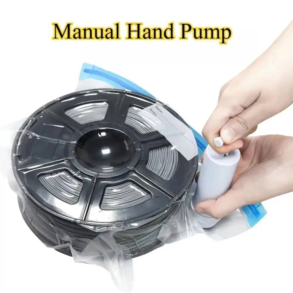 Sealed 3D Printer Filament Storage Bag Moisture-Resistant Dustproof Filament Vacuum Bag Kit Humidity Resistant Universal