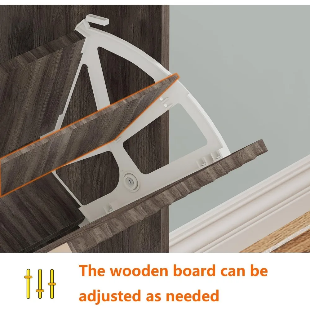 طاولة قهوة من خشب الرخام الصناعي مقاس 48 بوصة من WOHOMO مع رف قابل للتعديل، طاولات متداخلة بيضاء 2 في 1، طاولات قهوة صغيرة لغرفة المعيشة