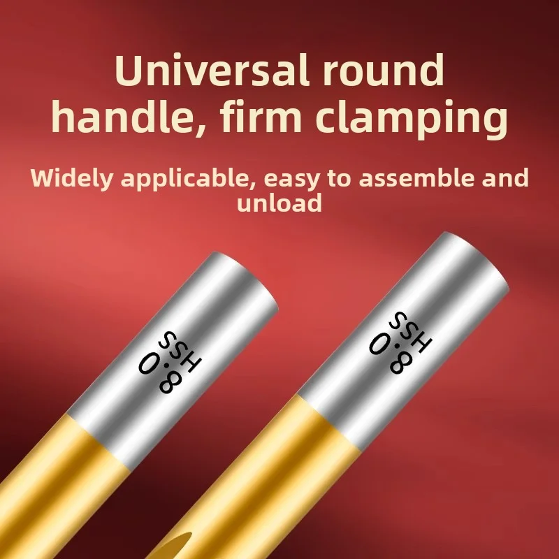 TG มัลติฟังก์ชั่นไทเทเนียมชุบเลื่อยเจาะบิต 3-13 มม. สําหรับงานไม้ที่มีการออกแบบขลุ่ยหยัก