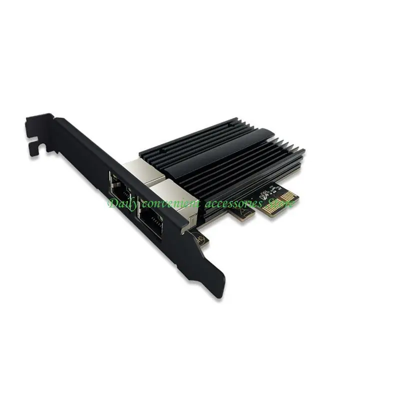 PCI 97QB per adattatore rete Express 2,5GBase-T PCIe Card a doppio RTL8125 NIC Wake on LAN Control per
