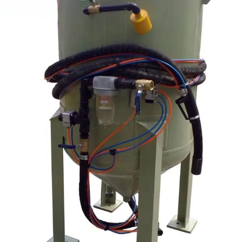 Portable Automatic Sandblasting Machine with High Pressure Cleaner Burnishing Use Engine Core Component for Sale