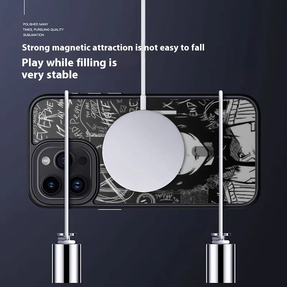 Anime JUUZOU SUZUYA Tokyo Ghouls Phone Case For IPhone 15 14 13 ProMax 11 12Mini Alex Mirror For Magsafe Wireless Charging Cover