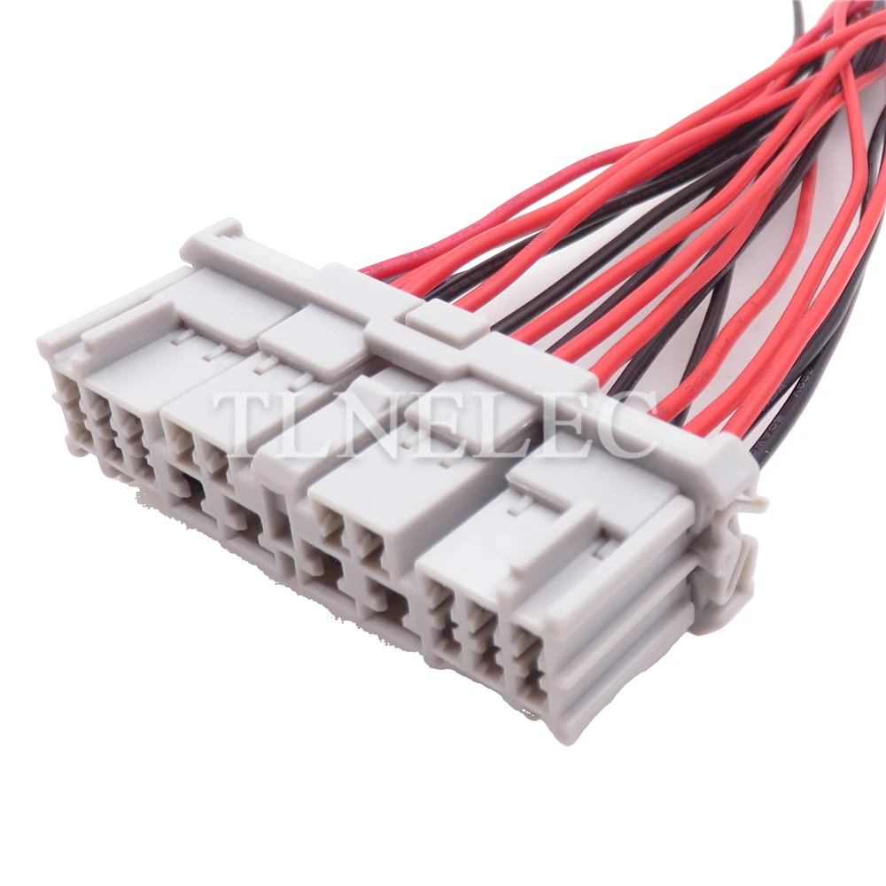 20 Pin Way Auto High Current Wiring Cable Socket with Wires Car Composite Connectors For Honda 6950-0981