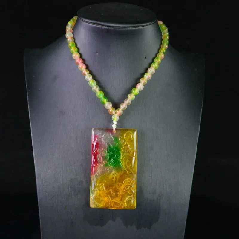 

Natural High Ice Classic Fashion Landscape Brand Pendant, Unisex Necklace Jewelry