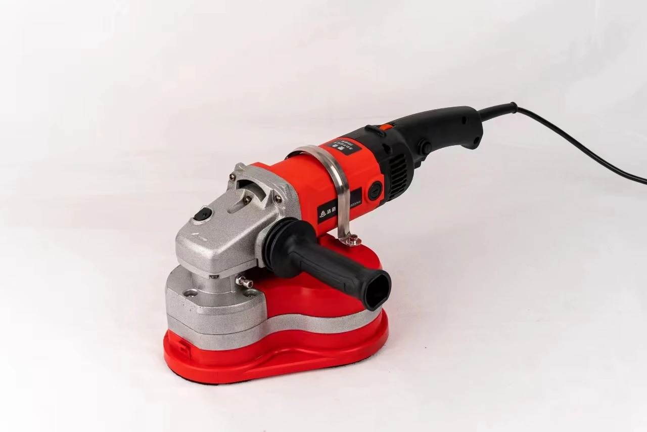 New Design Detachable Long Rod Three Head Sander Small Concrete Grinder