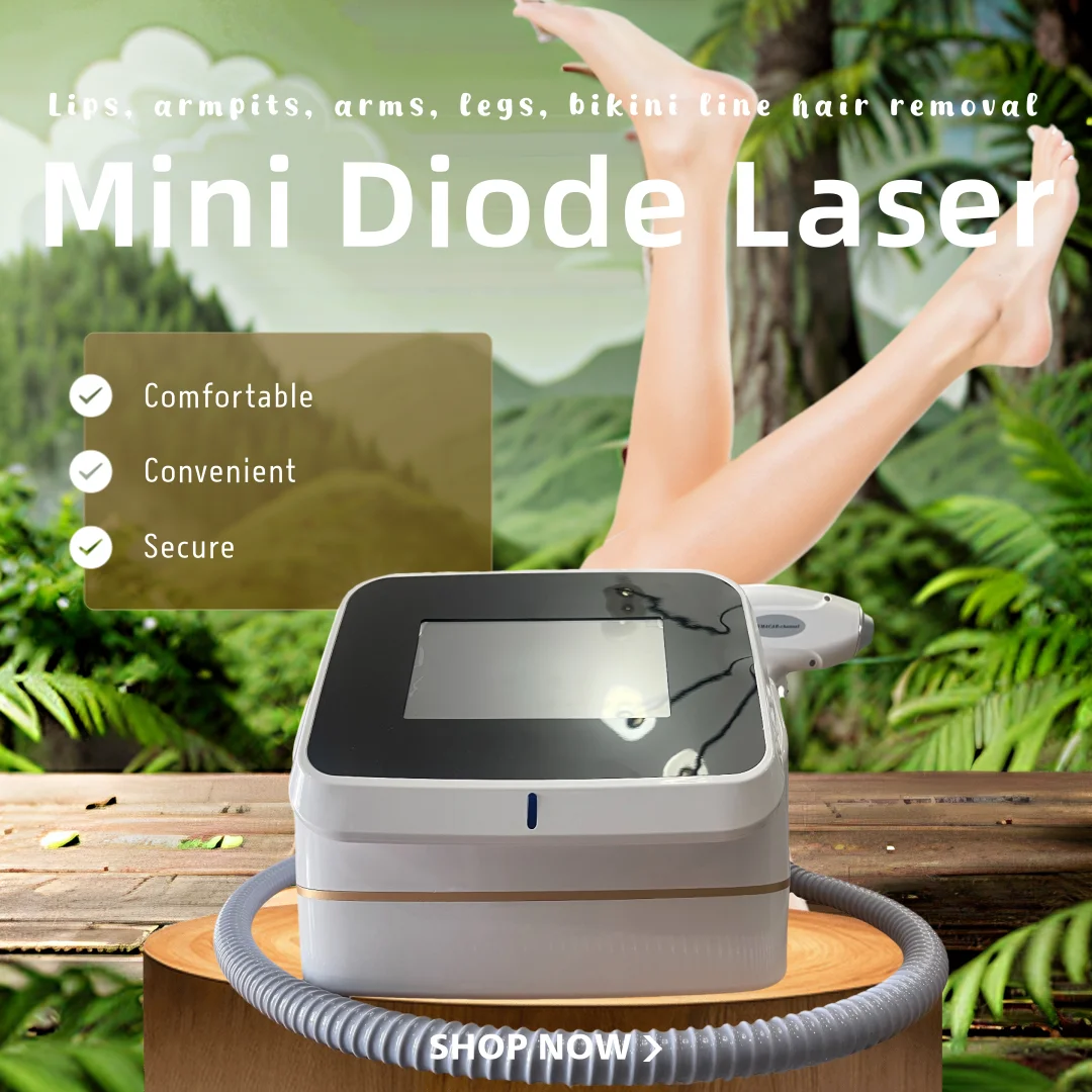 

‌ 2025 Новый 4 волнистый мини-диодный лазерный аппарат для удаления волос Ice Titanium 808 нм 755 нм 940 нм 1064 нм 4000 Вт постоянный CE сертифицированный ‌