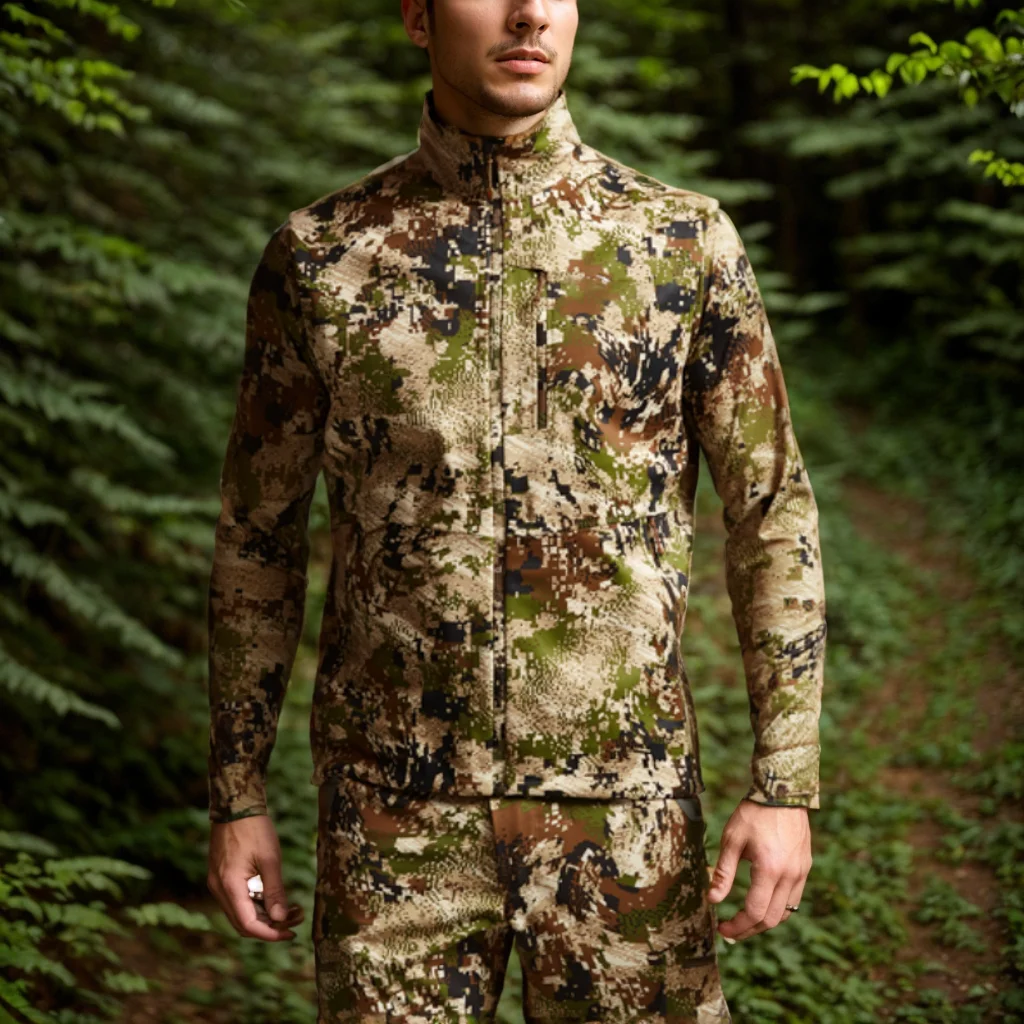 Wodoodporna odzież outdoorowa do odzieży Jetstream, trzywarstwowa, membrana EAS, Urban Dry, Soft Shell, kamizelka myśliwska — zdjęcie 5