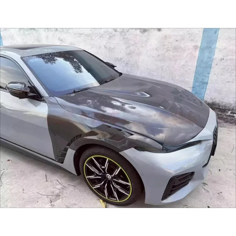 Premium Real Carbon Fiber Engine Hood Cover G26 425i, Auto Exterior Parts