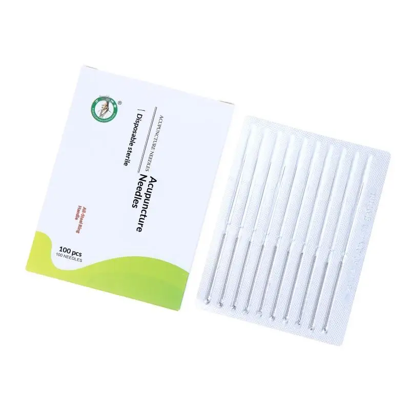 ＆Sterile Chinese  Needles 100pcs Disposable Safe for Traditional Body Massager and   Applications