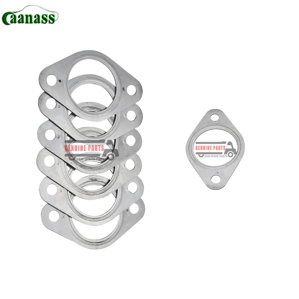 For 6 Pcs 3932063 3929012 Exhaust Manifold Gaskets Compatible with Cummins Engine C8.3L 6C 6CT 6CTA 6CTAA