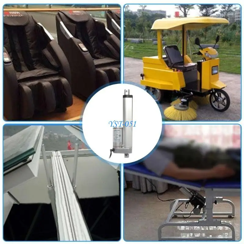 

E15A Advanced Technology 12V Electric Linears Motor Controllers 700N Thrusts Metal