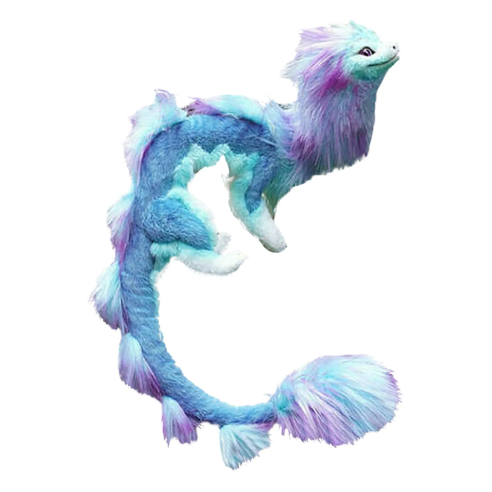 50cm Disney Blue Sisu Dragon Plush Toy Raya And The Last Dragon Toy Stuffed Soft Plush Doll Room Decoration Ornament Kids\' Gifts