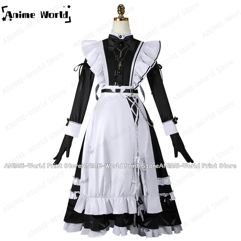 

Virtual YouTuber NIJISANJI Kanae Maid Outfit Cosplay Costume Halloween Costume