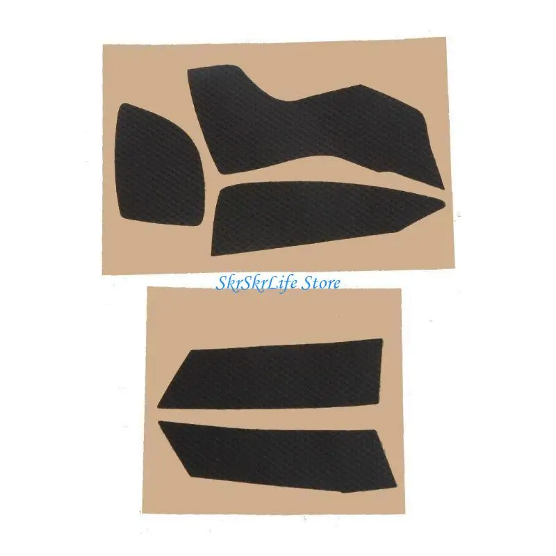 E65E Games Mouse Skates Side Stickers Anti-slip Grip Tape Sweat Resistant Pad