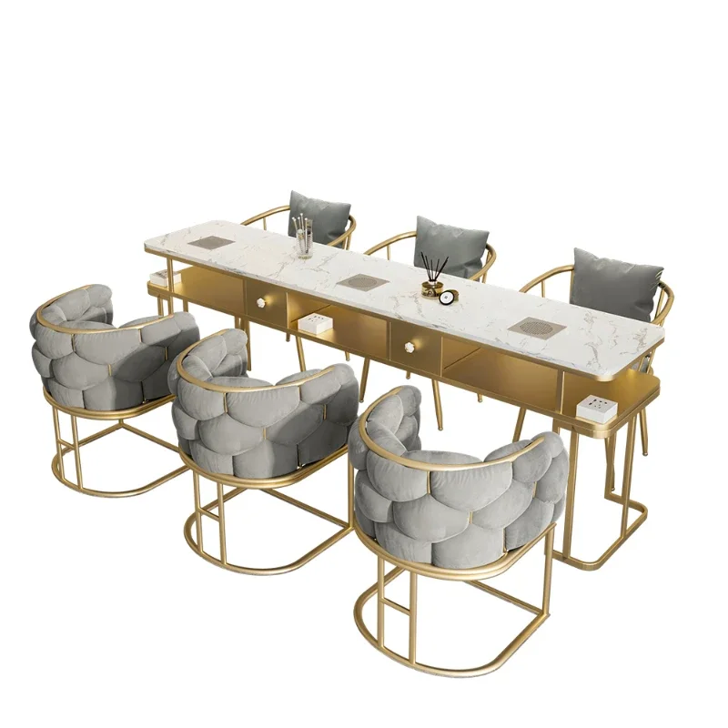 

Simple Cleaner Manicure Nail Table Beauty Modern Luxury Professional Nail Table Dressing Makeup Tavolo Manicure Salon Furniture