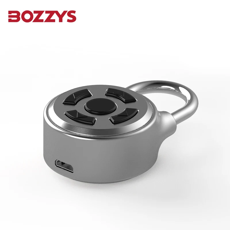 Bluetooth Padlock Smart Password Lock with APP Control 38mm USB Rechargeable for Suitcase Locker 3 Months Battery Unlock Records