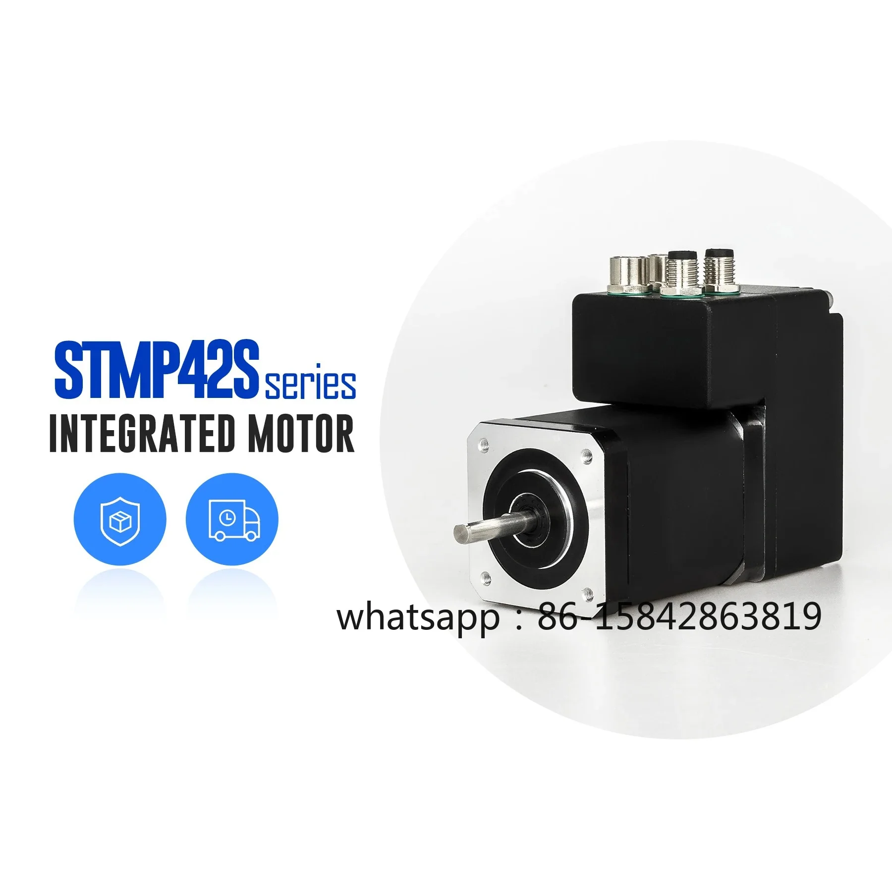 Integrated Waterproof Stepper Motor 42 Protection Grade IP65 High Torque DC Multi-turn, with Brake