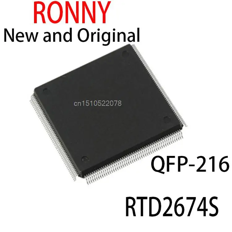 2PCS New and Original   RTD2674 QFP-216 RTD2674S