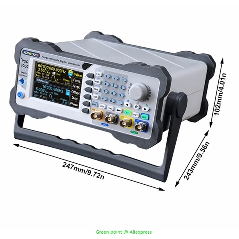 JUNCTEK PSG9060 Signal Generator 60MHz/80MHz Programmable Arbitrary Waveform Frequency 300MSa/S PSG9080 Counter DDS 2 Function