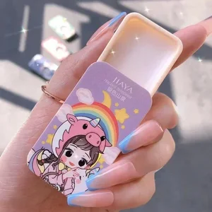 4 Schöne Kawaii Farben Feste tragbare Balsam Leichte feste Duftweiche Parfüm langer Dauer Duft 10 Hauptverkäufe kleine Parfums - №1