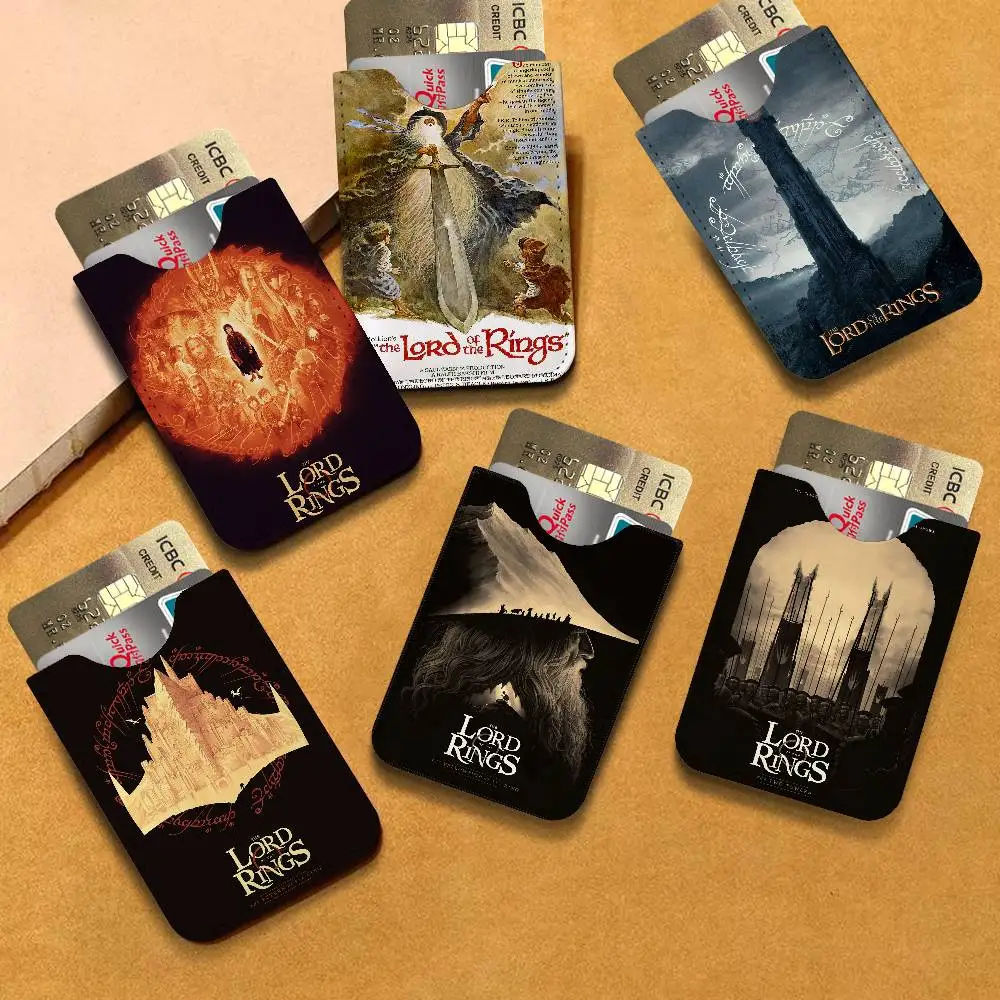 The L-Lord of the R-Rings Card Protect Credit Bank Card Holder Case Slim Wallet Protector for Men Travel Shopping