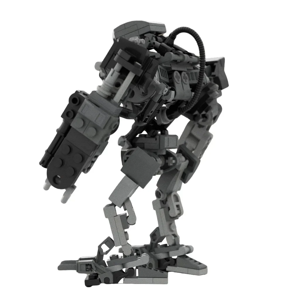 Механическая игрушка MOC, полицейский робот, Mecha Robo Кейн 1990, робот, набор строительных блоков для роботизированного фильма, механическая игрушка для детей, подарок для детей