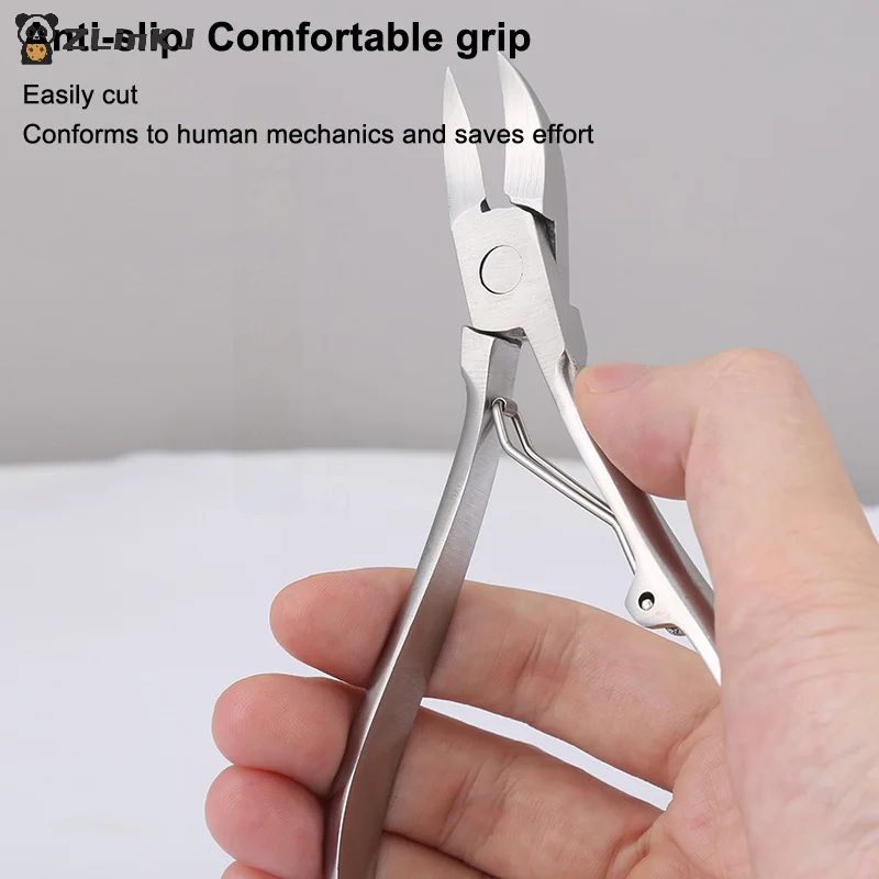 

▶1Pcs Professional Toe Nail Clippers Trimmer Cutters Paronychia Nippers Pedicure Tools Podiatry Stainless Foot Care Tools