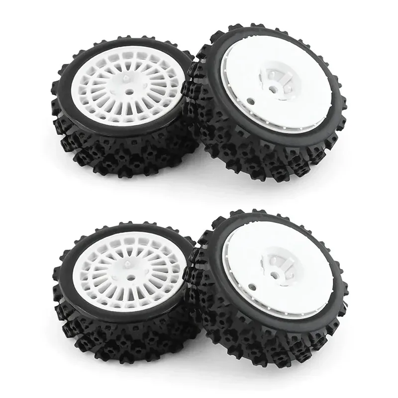 

72mm Rubber Tire Wheel Tyres for Tamiya XV-01 XV01 TA06 TT-01 TT-02 1/10 RC Racing Car Upgrade Parts Accessories