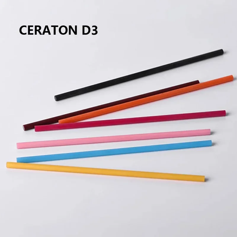 1pcs Japan CERATON D3 Round Ceramic Fiber Stone for Mold Die Metal Polishing Abrasive Stone Stick Φ3*100mm