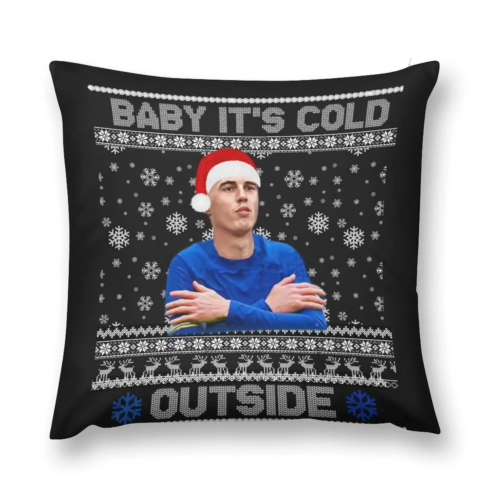 

Cold Palmer baby Its cold outside Throw Pillow anime girl pillows decor home home decor items Anime pillow