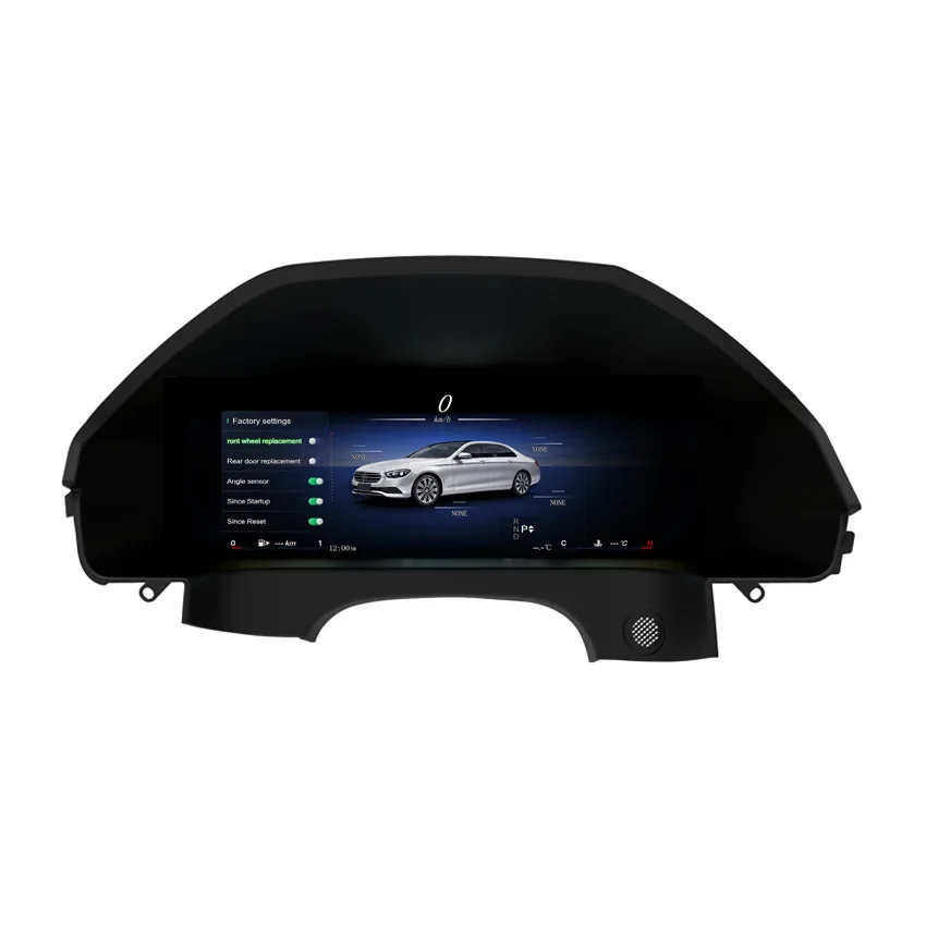 12.3 Inch LCD 1920*720P HD Car Gauges Speedometer Display For E Class W212 Instrument Digital Cluster