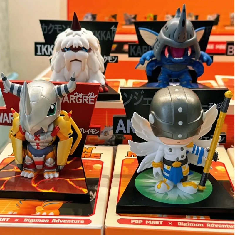 حقيقي البوب مارت ديجمون مغامرة مغناطيس الثلاجة سلسلة صندوق أعمى لطيف الشكل سطح المكتب هدية مزخرفة لمحبي أنيمي #5